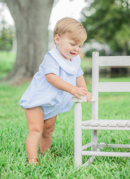 Baker Bubble in blue stripe
