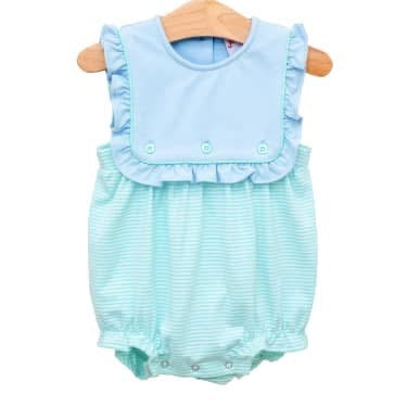 Smock candy mint and blue bubble