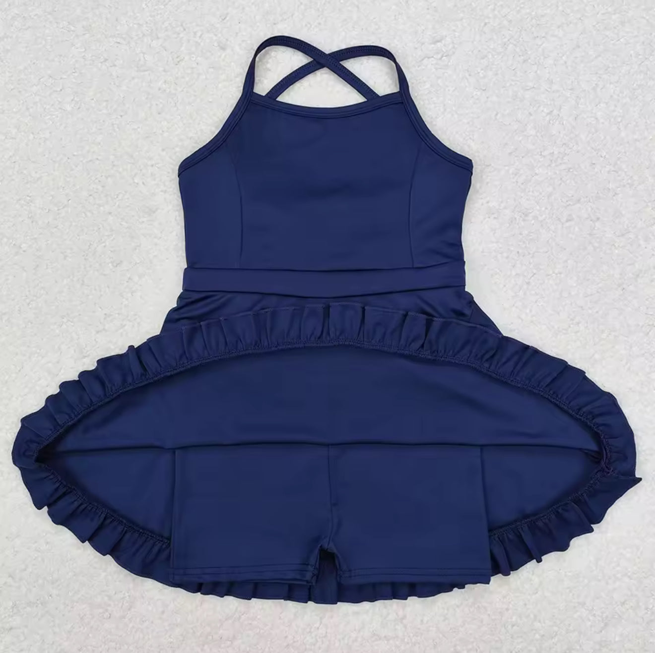 Navy athletic dress