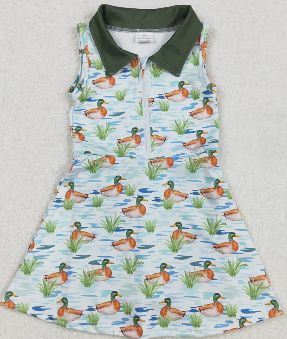 Mallard duck athletic dress