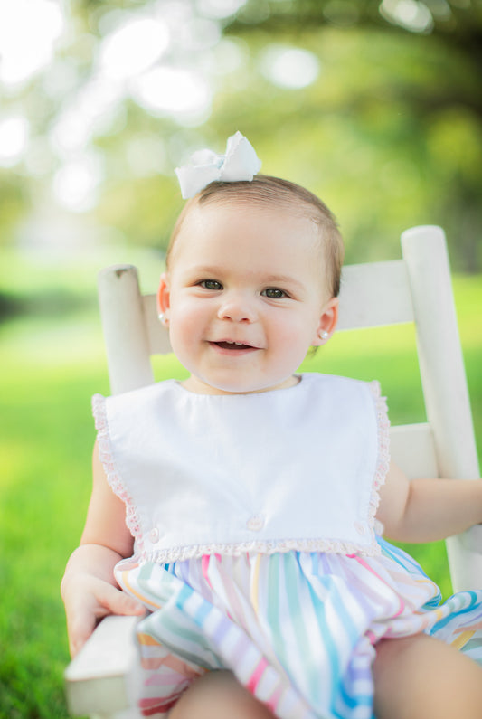 Blaire bubble in colorful stripe