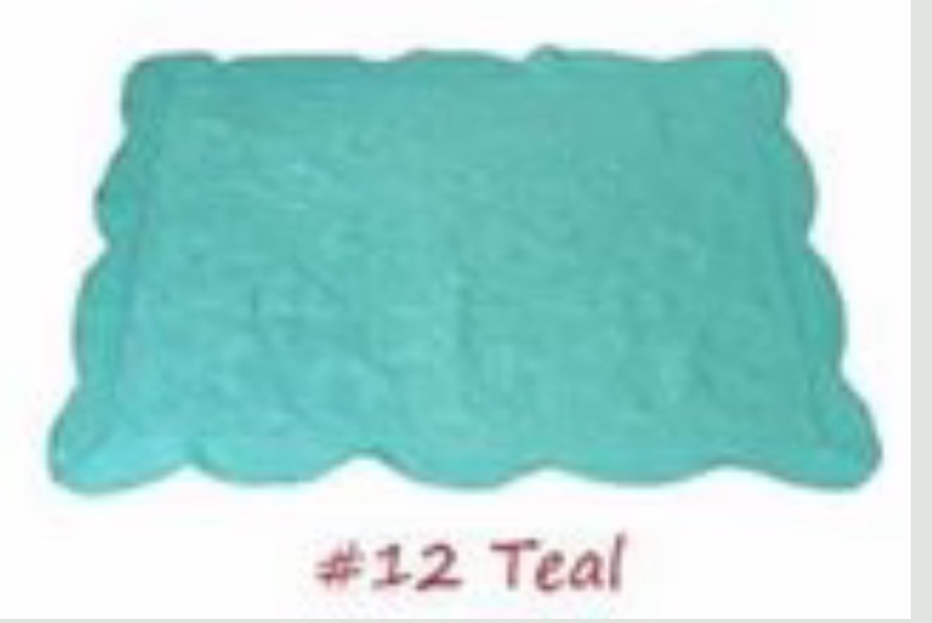 Heirloom quilt in teal