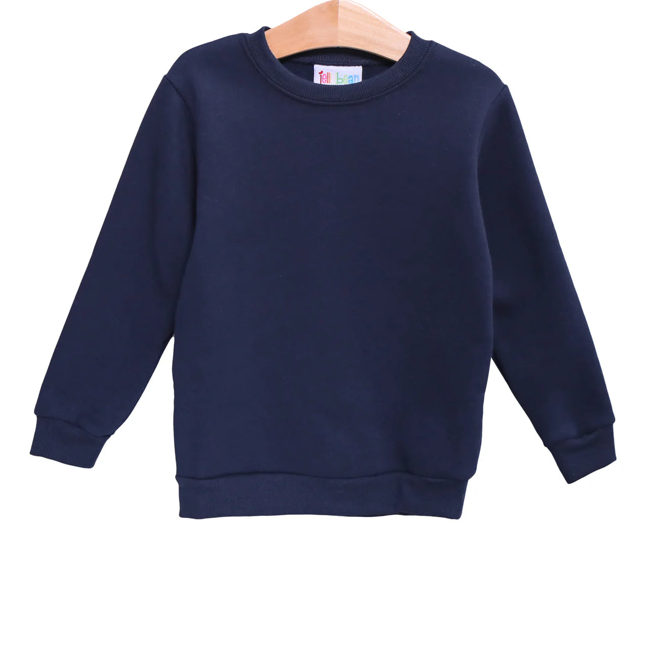 Navy smockcandy sweatshirt