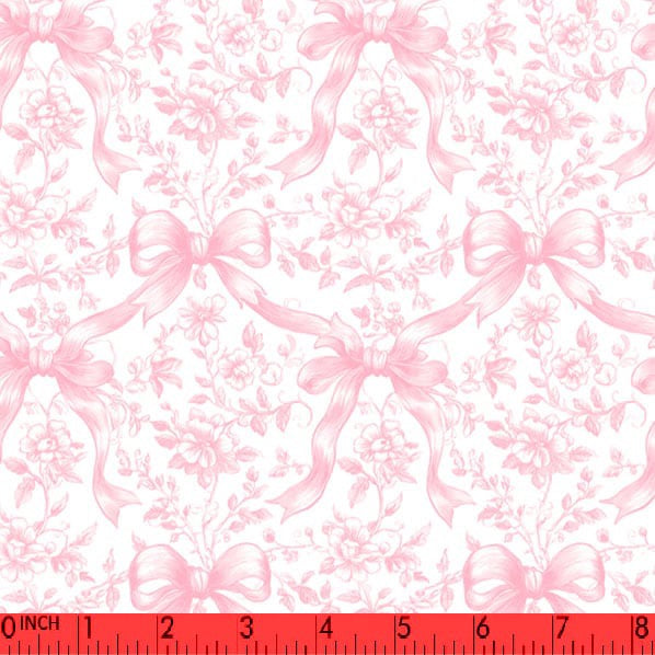 Blaire bubble in pink toile
