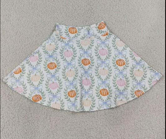 Grand millennial pumpkin skort