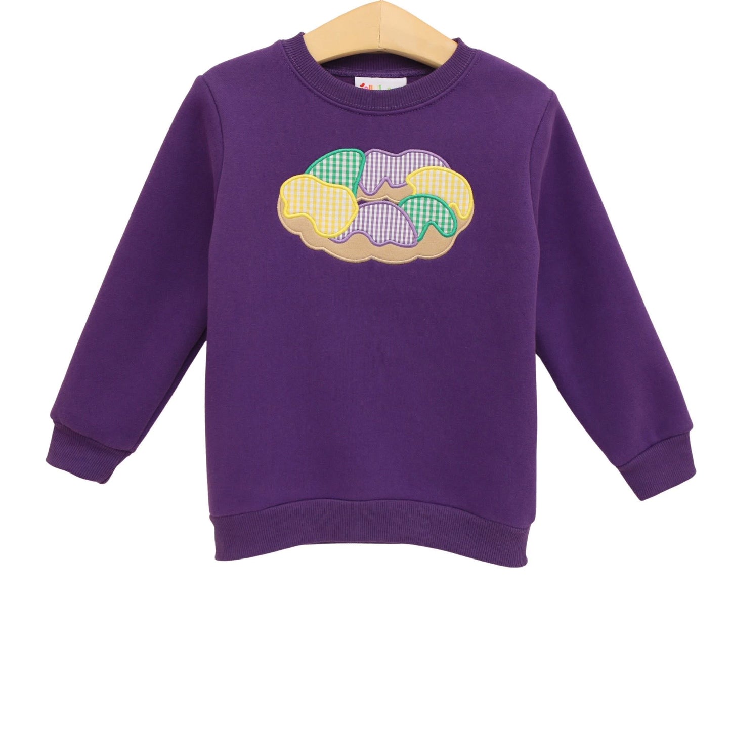 Smockcandy king cake sweatshirt
