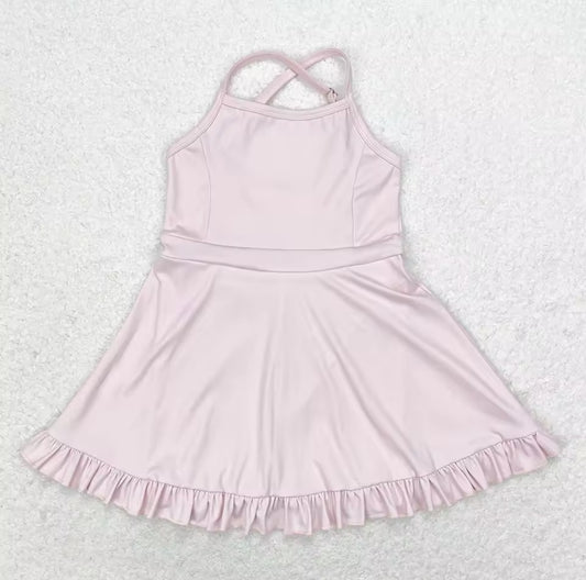 Light pink athletic dress