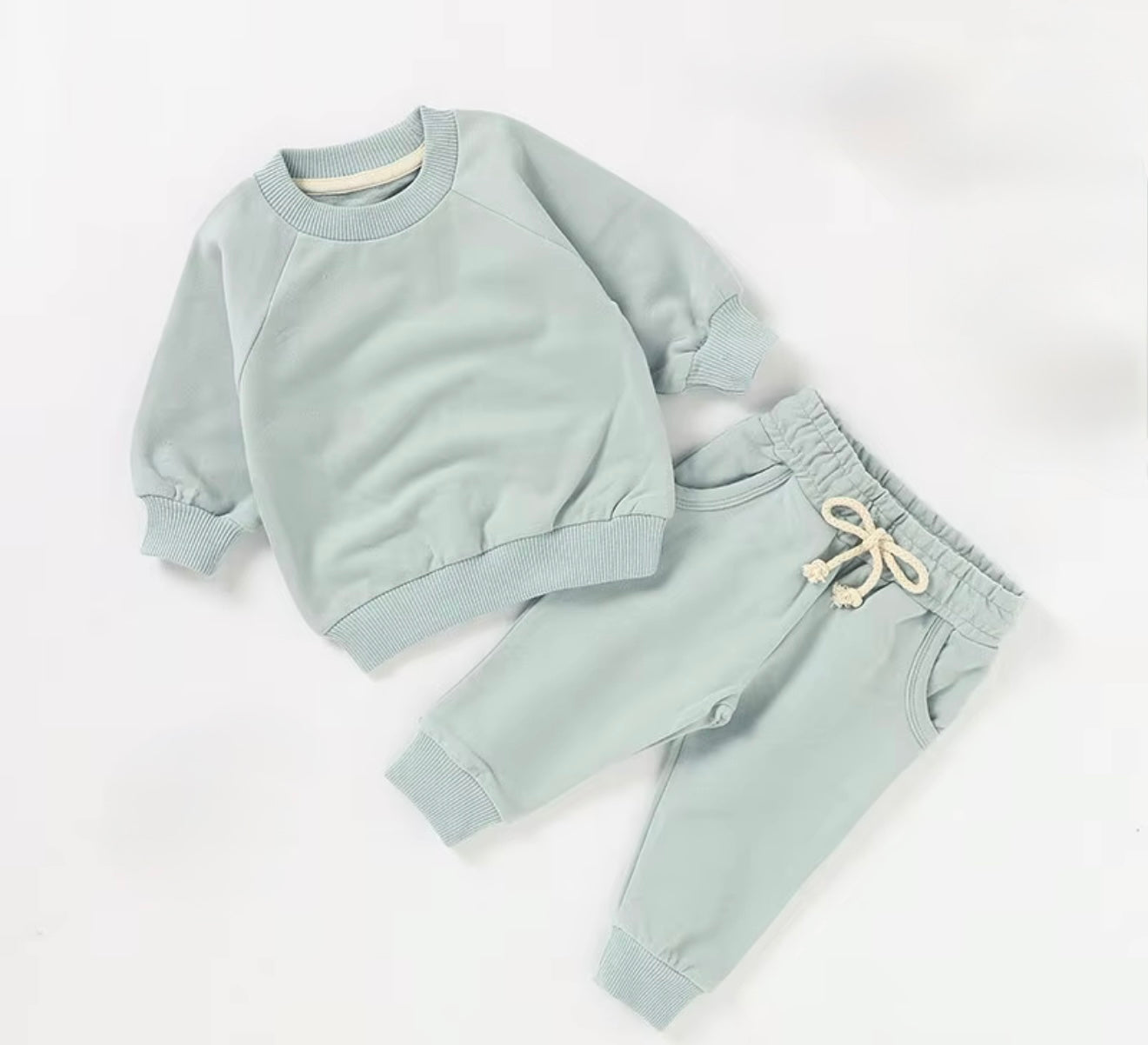Mint jogger set