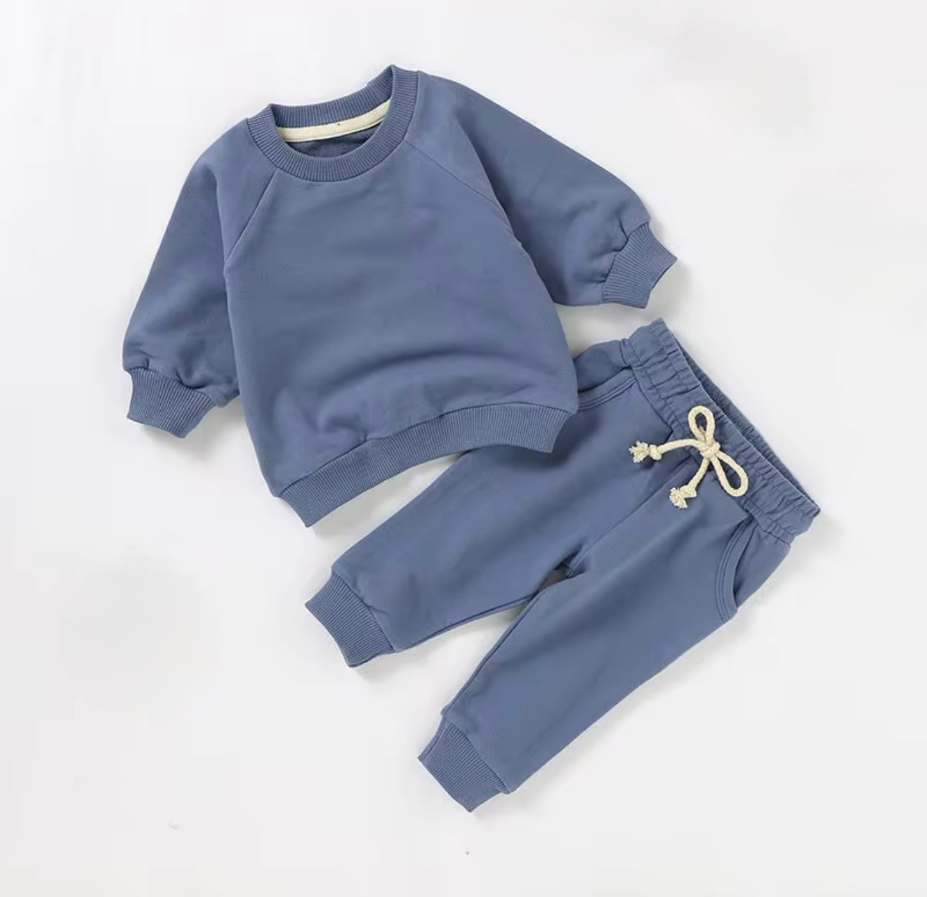Stone blue jogger set