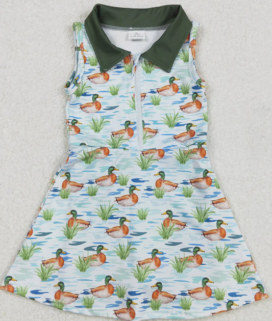 Mallard duck athletic dress