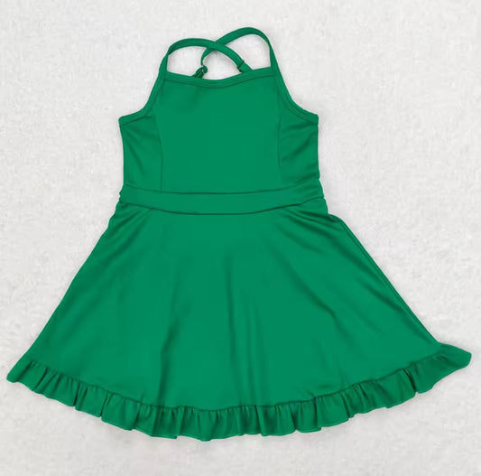 Green athletic dress