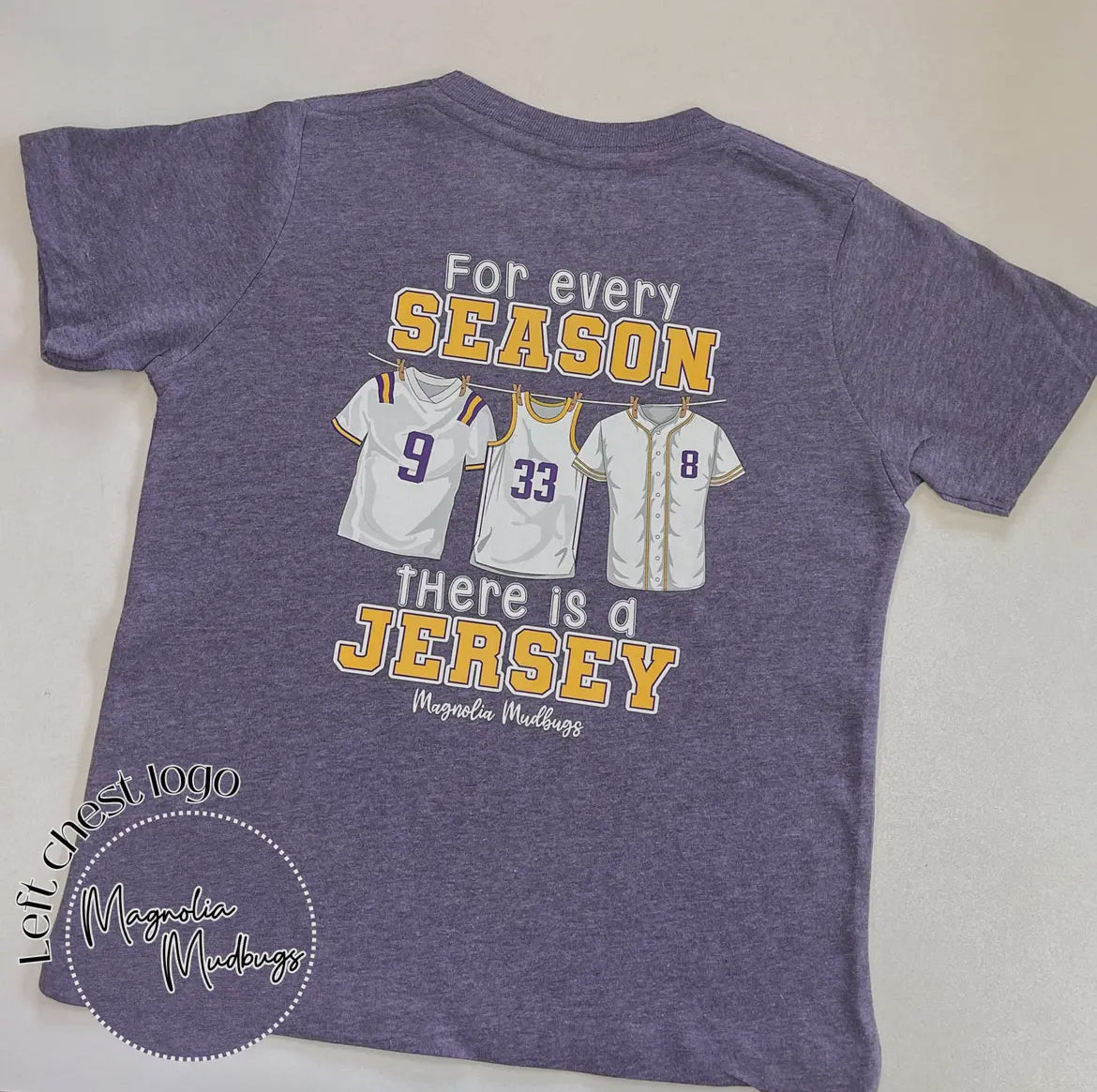 Jersey season t-shirt