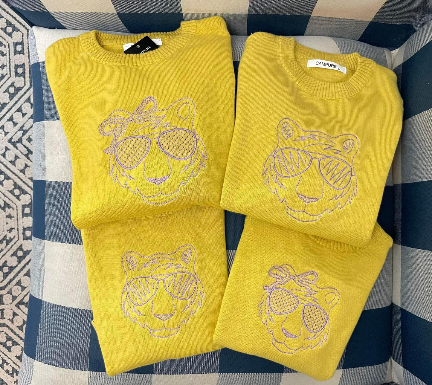 BOY tiger face sweater