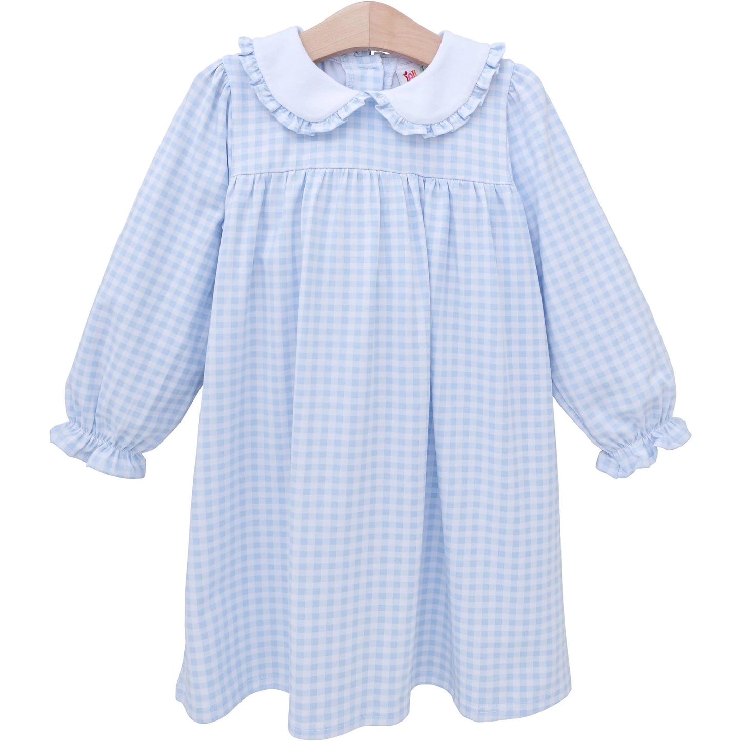 SmockCandy blue gingham dress