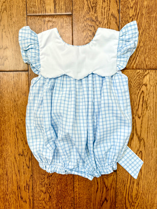 Scout scallop bubble in light blue